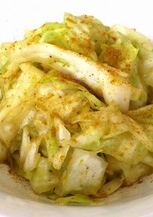 キャベツのピクルス カレー粉まみれー!!-レシピのメイン写真