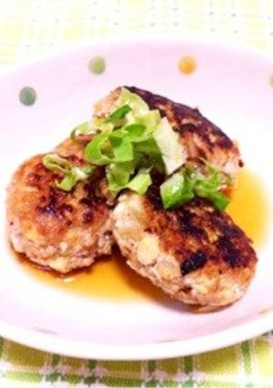 キムチいり豆腐ハンバーグ-レシピのメイン写真