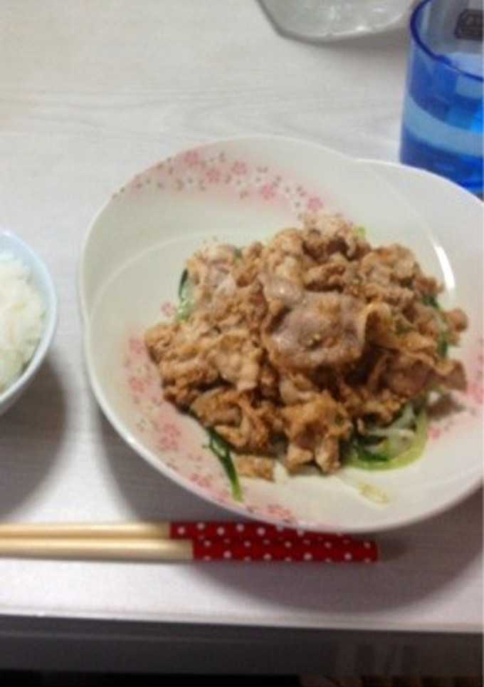 水菜ともやしの豚しゃぶ胡麻ソース和え-レシピのメイン写真