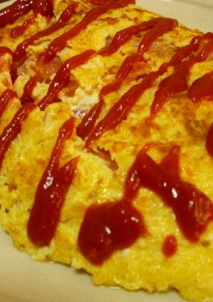 トマトとチーズのオムレツ-レシピのメイン写真