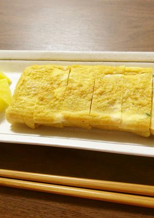 超追いがつおつゆで簡単たくわんの卵焼き-レシピのメイン写真