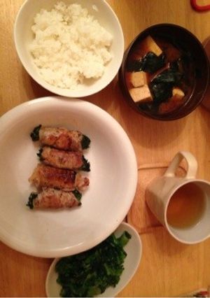 超簡単!豚肉のシソ巻き★-レシピのメイン写真