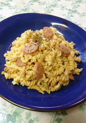 濃厚カレークリームのショートパスタ-レシピのメイン写真