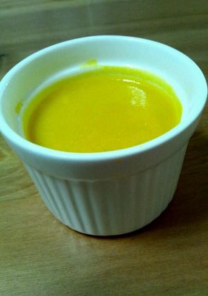 赤ちゃんも食べれるヘルシーカボチャプリン-レシピのメイン写真