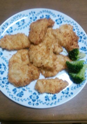 鷄むね肉のアレンジフライ(柿の種)-レシピのメイン写真