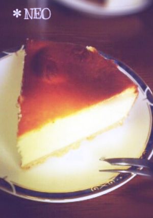 少しのコツで＊ベイクドチーズケーキ-レシピのメイン写真