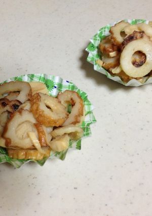3分でちくわの味噌マヨ炒め★冷凍保存にも-レシピのメイン写真