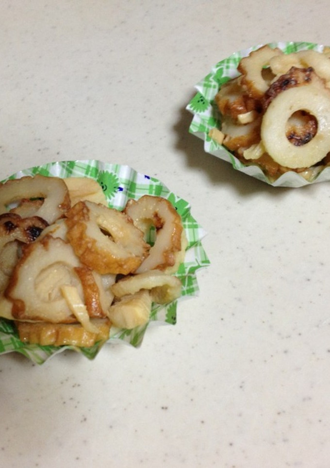 3分でちくわの味噌マヨ炒め★冷凍保存にも-レシピのメイン写真