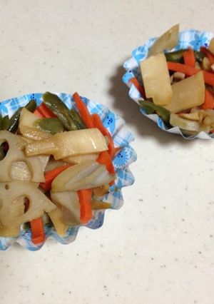 5分で残り物野菜きんぴら★冷凍保存可-レシピのメイン写真