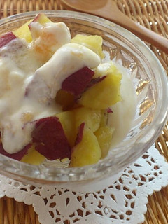♥おさつヨーグルト♥ダイエット朝食軽食に-レシピのメイン写真