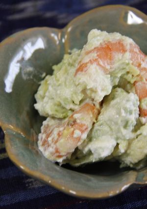 アボガドとエビのさっぱりヨーグルトサラダ-レシピのメイン写真