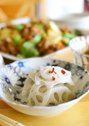 れんこんのはちみつレモン-レシピのメイン写真