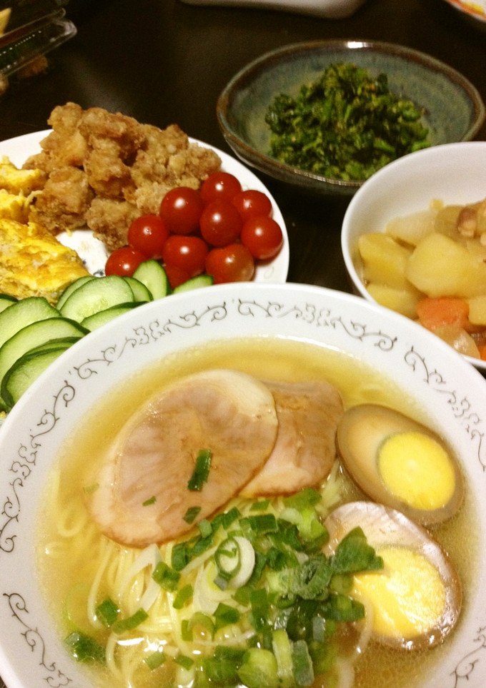 超簡単　ネギしょうゆラーメン-レシピのメイン写真