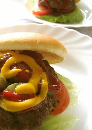 我が家のハンバーガー-レシピのメイン写真