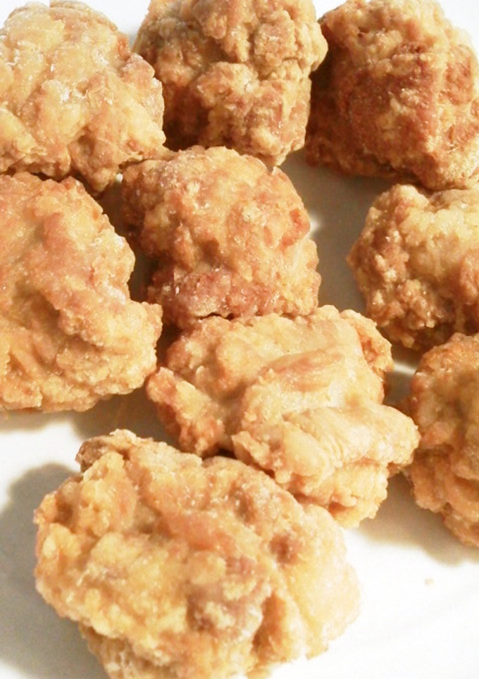 豚こまでサクッと美味しい節約簡単からあげ-レシピのメイン写真