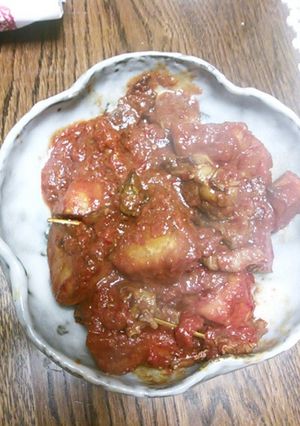 うま辛！牛肉とポテトのトマトチリソース-レシピのメイン写真
