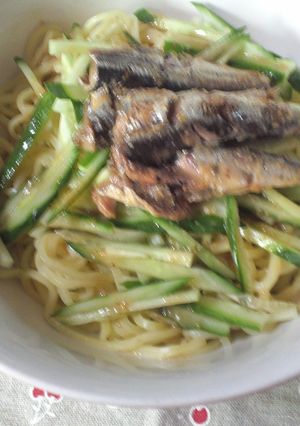 【ずぼら飯】超簡単サラダ冷麺-レシピのメイン写真