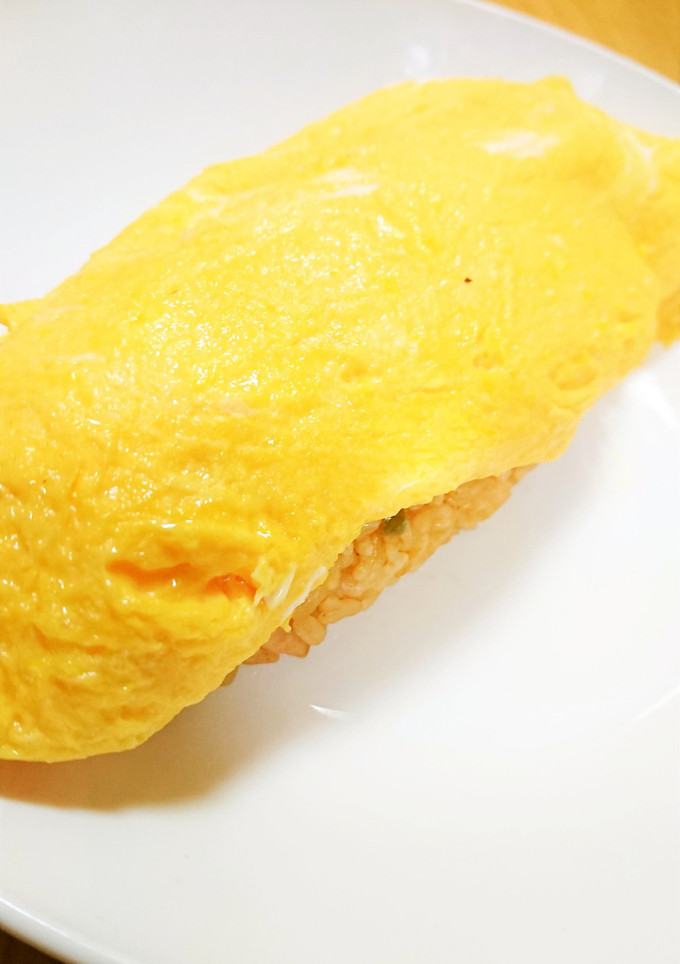 とろ～り美味しい！半熟卵のオムライス♪-レシピのメイン写真