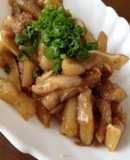 話題入り♪簡単!ご飯がススム豚耳炒め♪