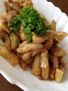 話題入り♪簡単!ご飯がススム豚耳炒め♪-レシピのメイン写真