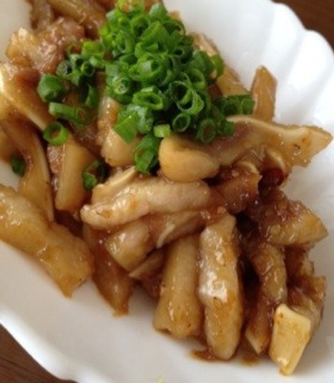 話題入り♪簡単!ご飯がススム豚耳炒め♪-レシピのメイン写真