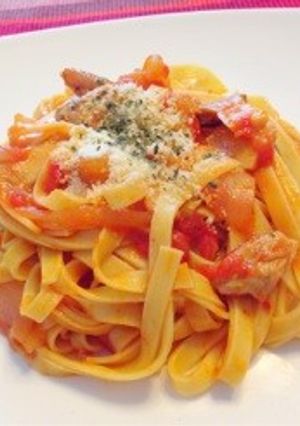 簡単！チーズたっぷり濃厚トマトパスタ♡-レシピのメイン写真