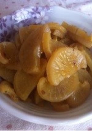 懐かしい味〜大根の古漬けの煮物？-レシピのメイン写真