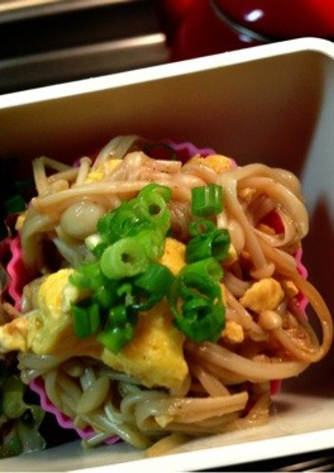 簡単！えのきとたまごの炒め物-レシピのメイン写真