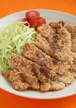 揚げない!薄切り肉で!?薄っぺらトンカツ-レシピのメイン写真