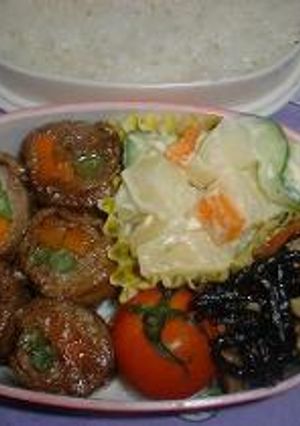 牛肉の野菜巻き焼き-レシピのメイン写真