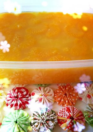 超簡単☆大量☆みかんたっぷりゼリー☆-レシピのメイン写真