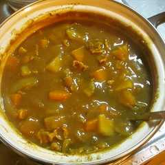 野菜の皮捨てず栄養満点カレー-レシピのメイン写真