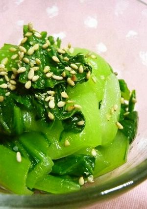 *うちの子大好き☆青梗菜のナムル*-レシピのメイン写真