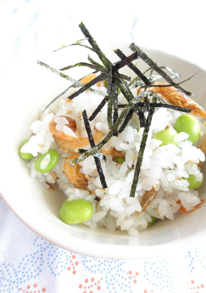 枝豆と桜エビの香りごはん-レシピのメイン写真