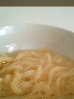 手抜き!なんちゃって釜たま風うどん-レシピのメイン写真
