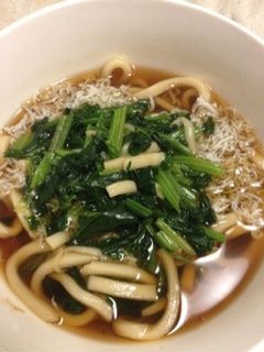 しらすうどん-レシピのメイン写真