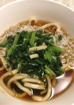 しらすうどん-レシピのメイン写真