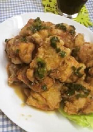 ポン酢でさっぱり鶏の唐揚げ-レシピのメイン写真