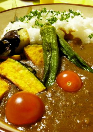 ♡野菜のっけてカレー-レシピのメイン写真