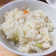 *鱈と枝豆の炊き込みごはん*