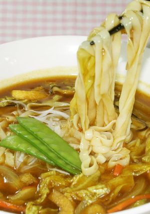 豆乳こんにゃくうどんのカレー南蛮-レシピのメイン写真