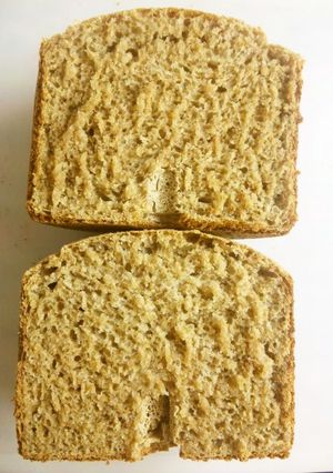早焼き☆全粒粉100％ 食パン-レシピのメイン写真