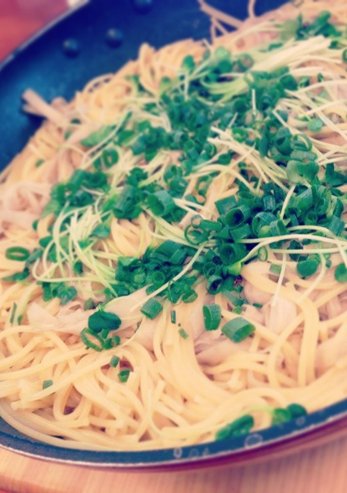 湯切り不要☆簡単ごぼうのスープスパゲティ-レシピのメイン写真