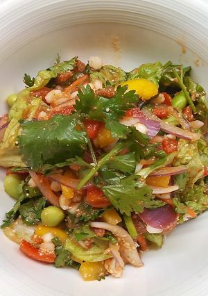 9品目の彩り野菜メキシカンサラダ-レシピのメイン写真