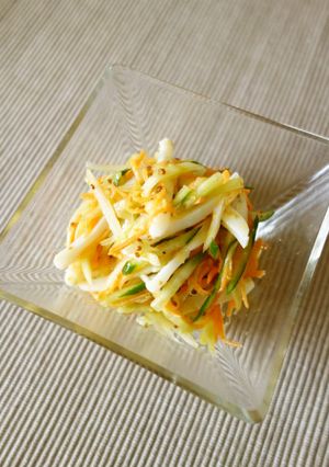 イカと香味野菜の彩りサラダ-レシピのメイン写真