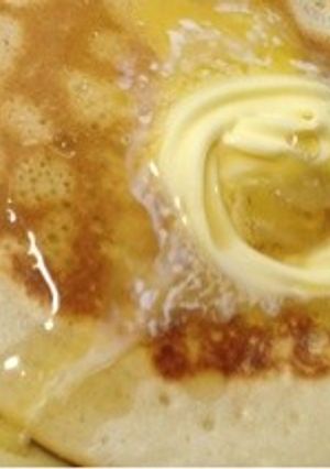 簡単ズボラ☆朝食に☆もっちりパンケーキ♪-レシピのメイン写真
