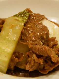 簡単!牛肉と白菜のにんにく生姜炒め-レシピのメイン写真