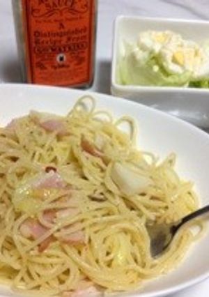 ベーコンたけのこの春パスタ-レシピのメイン写真