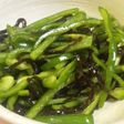 簡単すぎ!ピーマンと塩昆布の和え物