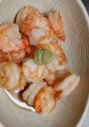 【超ズボラさん晩酌飯】海老の酒蒸し-レシピのメイン写真